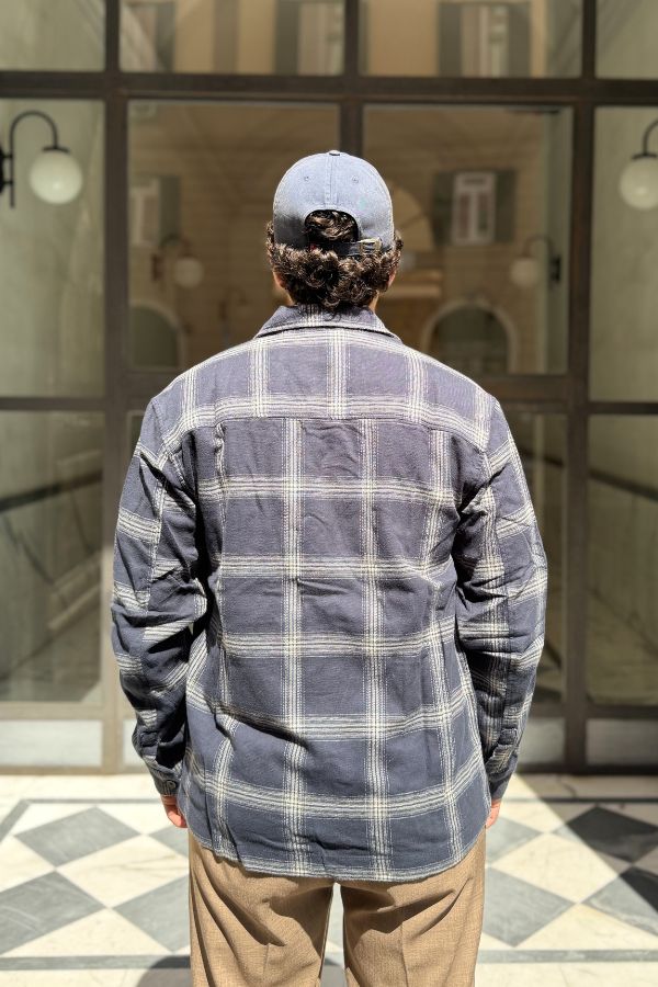 Only & Sons - Overshirt a Quadri Blu