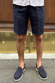 Four Brothers - Bermuda Lino Blu