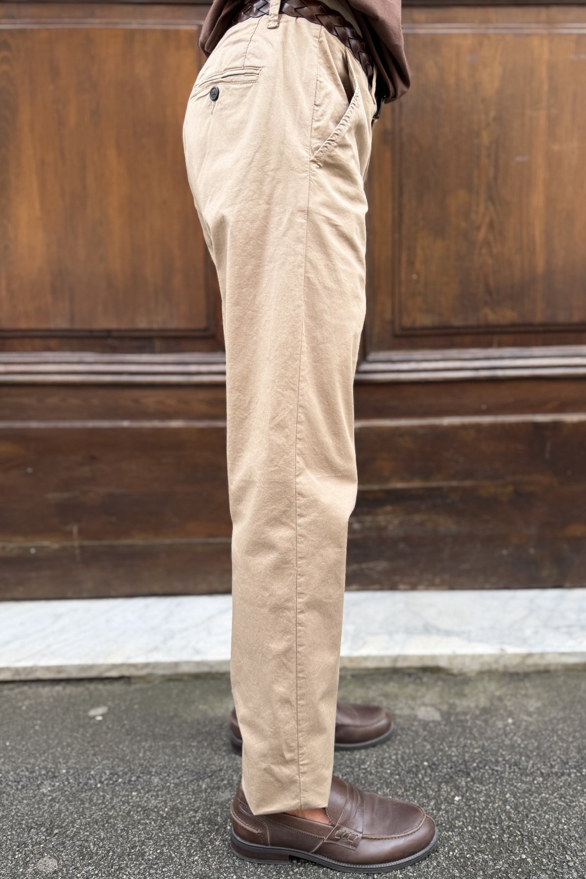 Four Brothers - Pantalone Chino beige