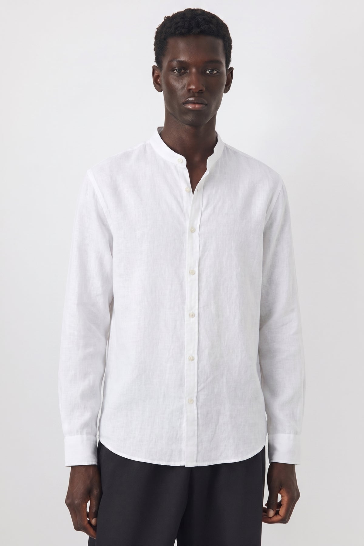 Four Brothers - Camicia Koreana Bianca