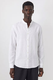 Four Brothers - Camicia Koreana Bianca