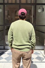 Four Brothers - Maglione a Costa Inglese Verde
