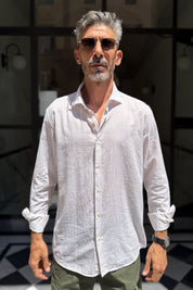 Four Brothers - Camicia Riga Fina Francese