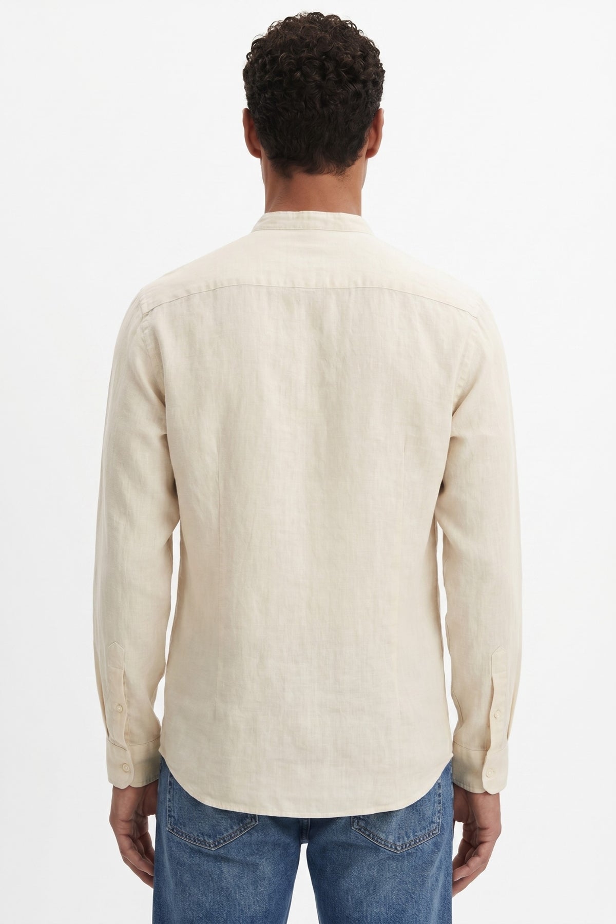Four Brothers - Camicia Koreana Beige