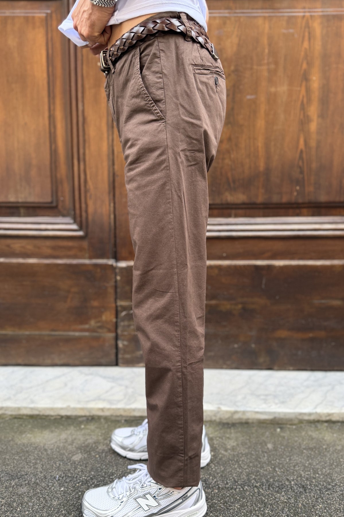 Four Brothers - Pantalone Chino Mocha