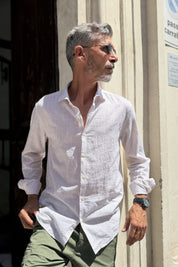 Four Brothers - Camicia Riga Fina Francese