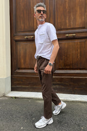 Four Brothers - Pantalone Chino Mocha