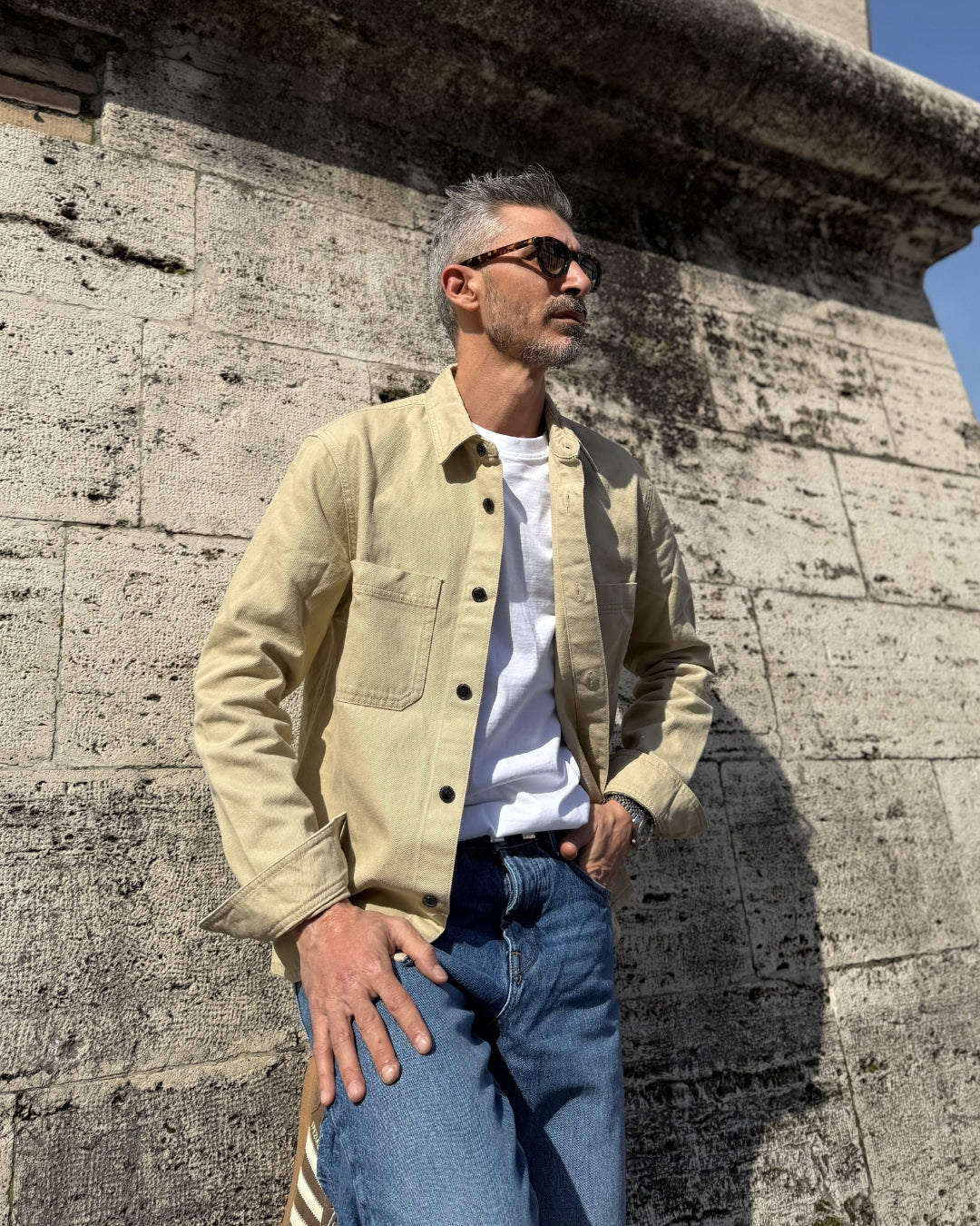 Only & Sons - Overshirt Beige Chiaro