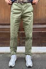 Four Brothers - Pantalone Chino Verde Militare