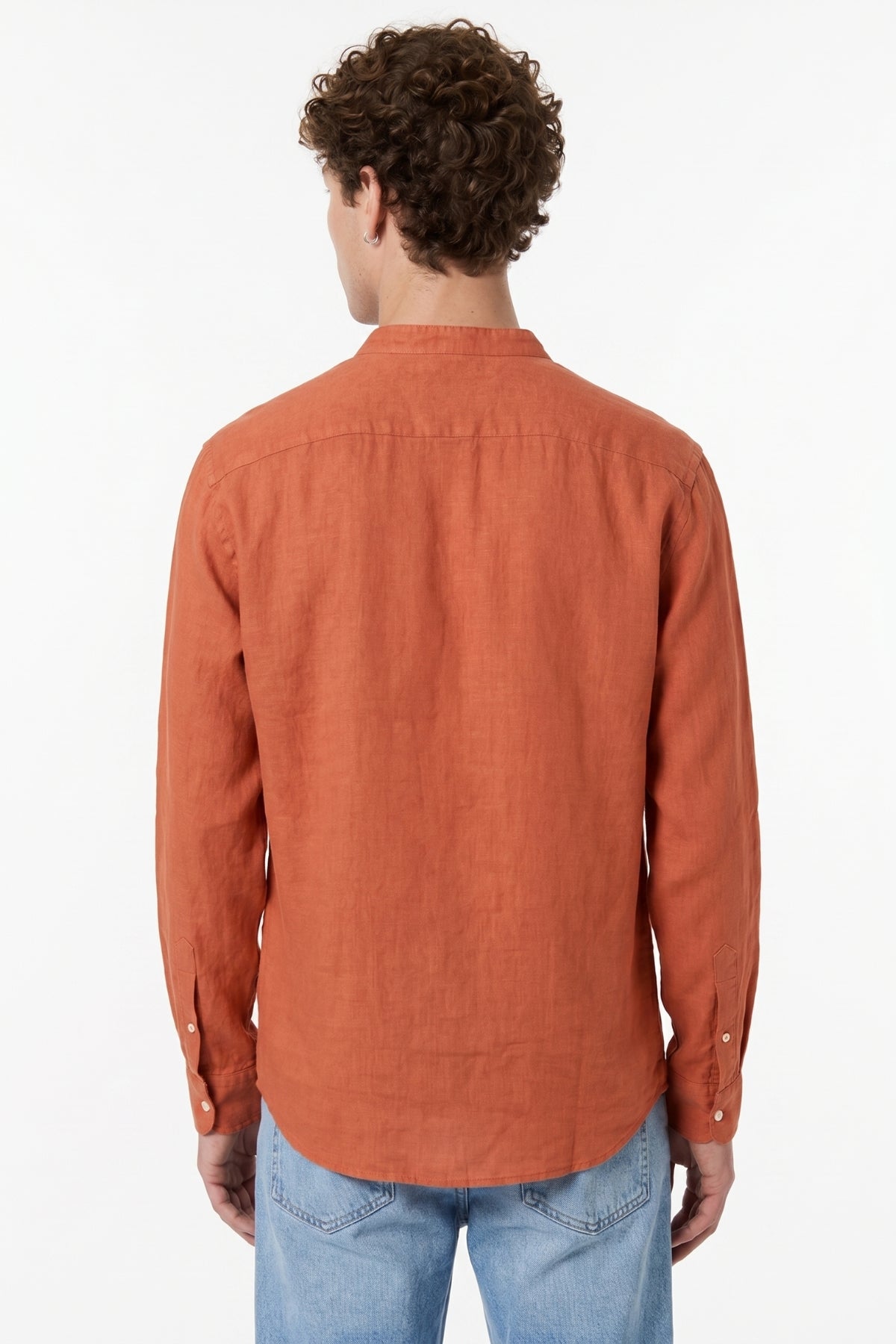 Four Brothers - Camicia Koreana Mattone