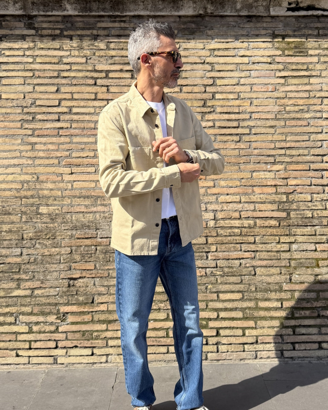 Only & Sons - Overshirt Beige Chiaro