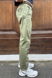 Four Brothers - Pantalone Chino Verde Militare