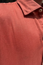 Four Brothers - Camicia Puro Lino Coccio