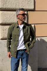 Only & Sons - Overshirt Verde Militare