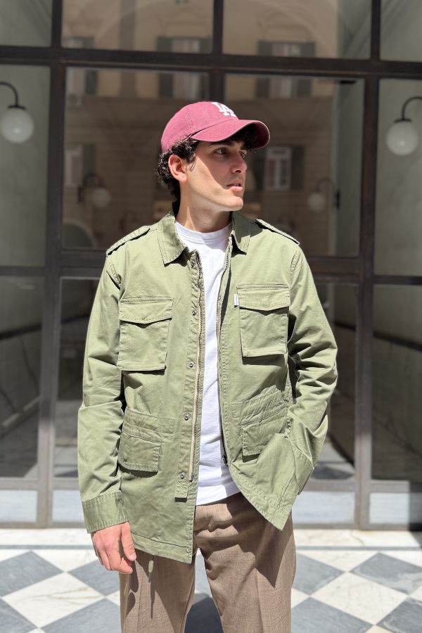 Henry Cotton- Field Jacket Verde