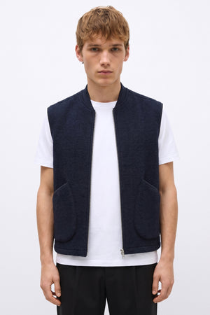 Anerkjendt- Gilet Robin Lana Cotta Sky Captain