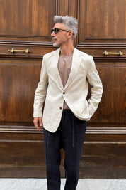 Seinse - Blazer Monopetto Lino Corda