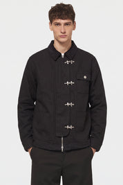 Anerkjendt- Giacca Bastian Canvas Nero