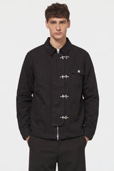 Anerkjendt- Giacca Bastian Canvas Nero