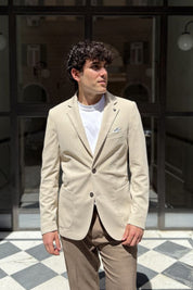 Four Brothers - Blazer Monopetto Beige