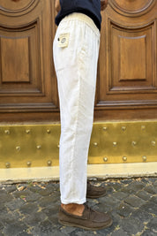 Four Brothers - Pantalaccio Lino Bianco