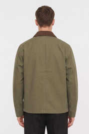 Jack & Jones - Giacca con Collo in Velluto Verde