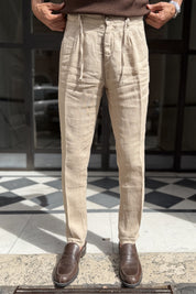 Four Brothers - Pantalaccio Puro Lino Corda