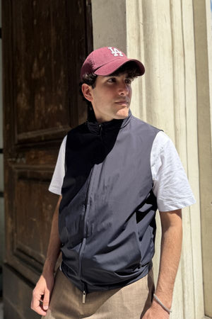 Four Brothers - Gilet Impermeabile Blu