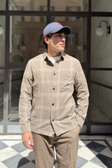 Only & Sons - Overshirt a Quadri Beige
