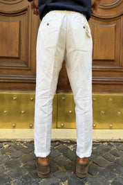 Four Brothers - Pantalaccio Lino Bianco
