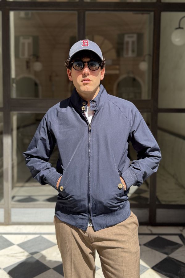 Four Brothers - Giubbino Baracuta  Blu