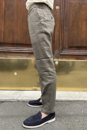 Four Brothers - Pantalaccio Lino Marrone