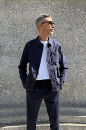 Seinse - Overshirt Jersey Blu