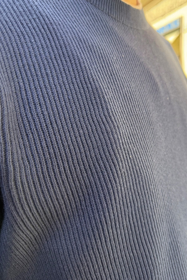 Four Brothers - Maglione a Costa Inglese Blu