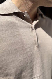 Four Brothers - Polo Manica Lunga Beige