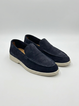 Four Brothers – Mocassino Vera Pelle Blu