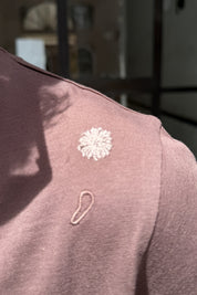 Seinse - T-shirt Ricamo con Taschino mocha