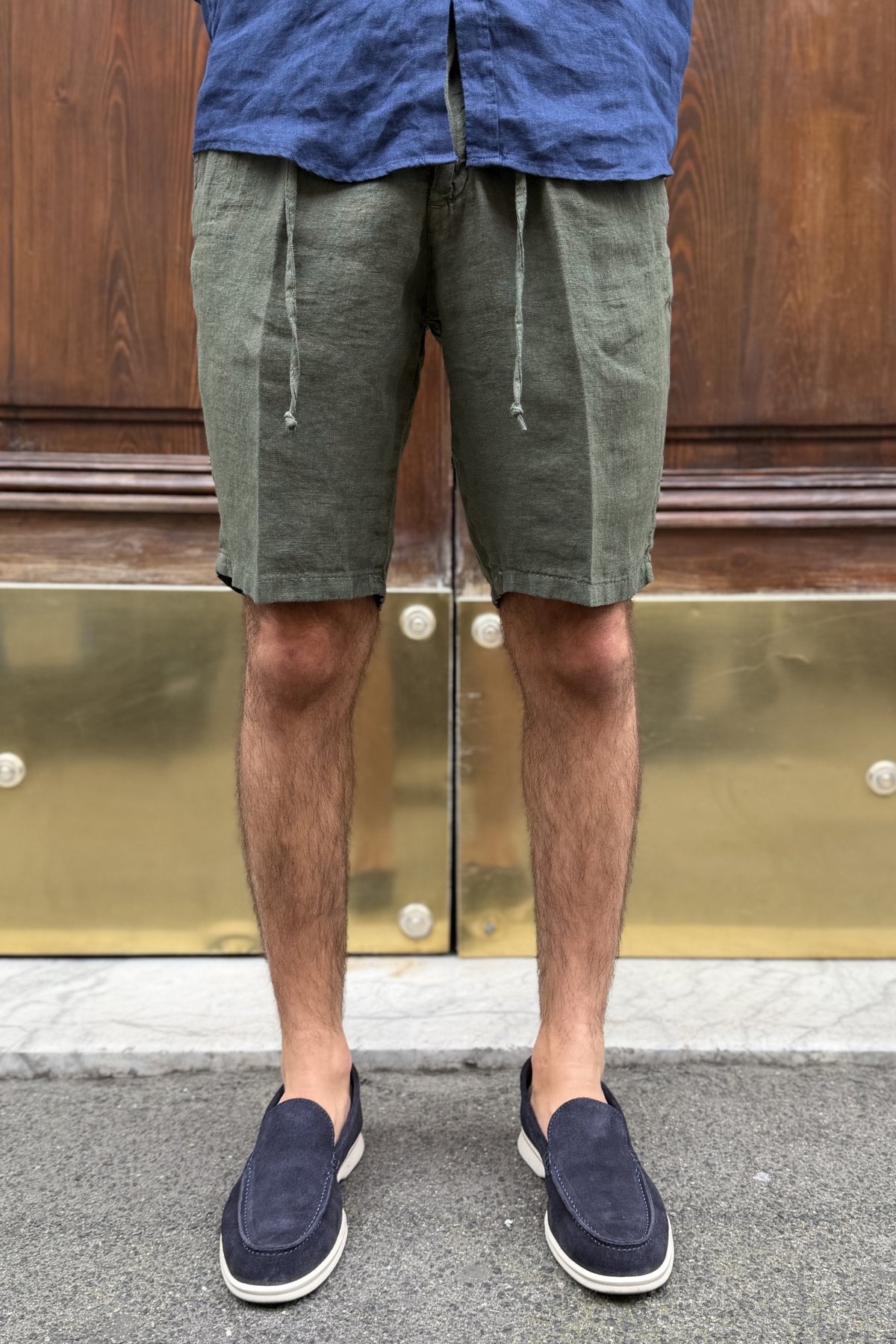 Four Brothers - Bermuda Lino Verde