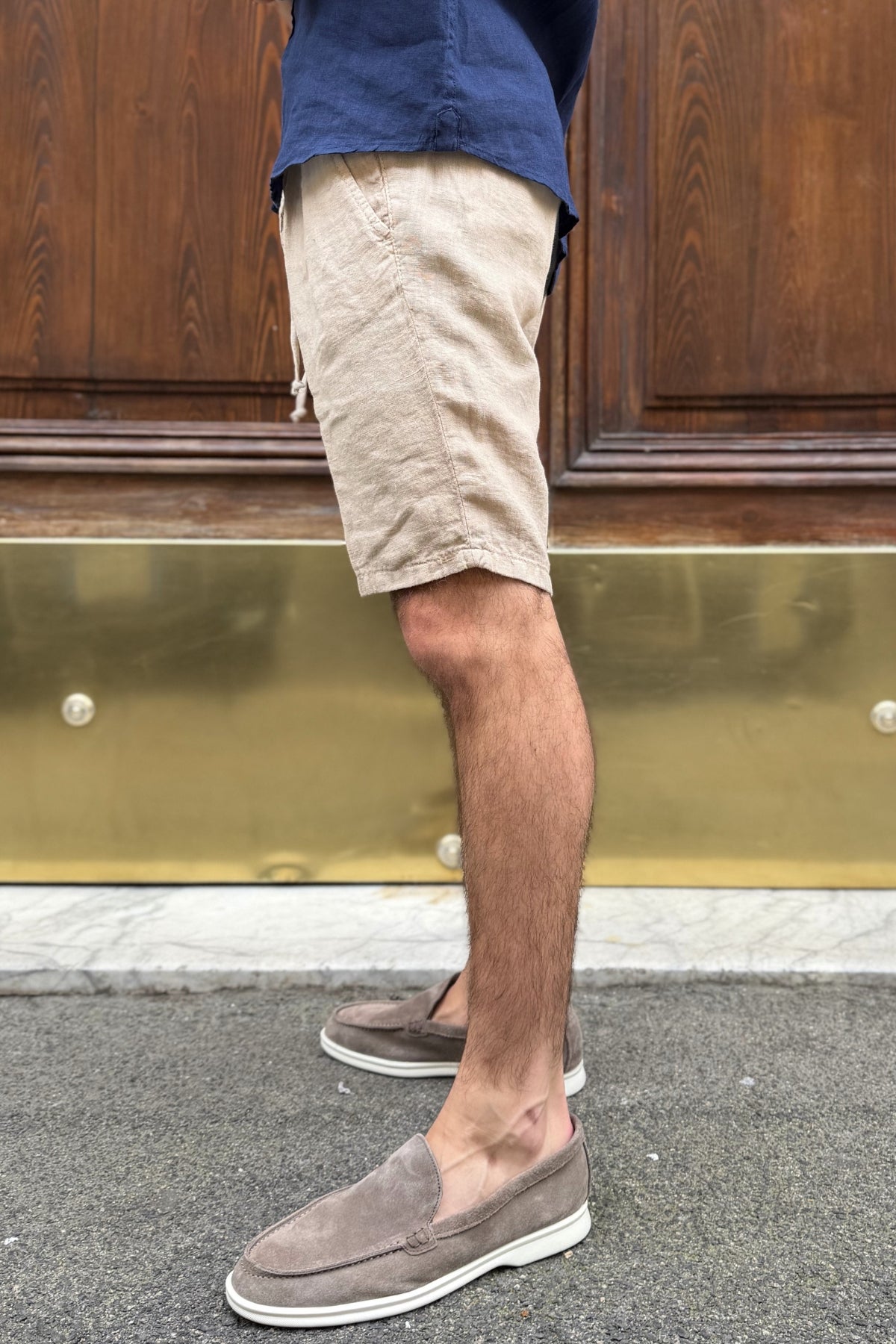 Four Brothers - Bermuda Lino Beige