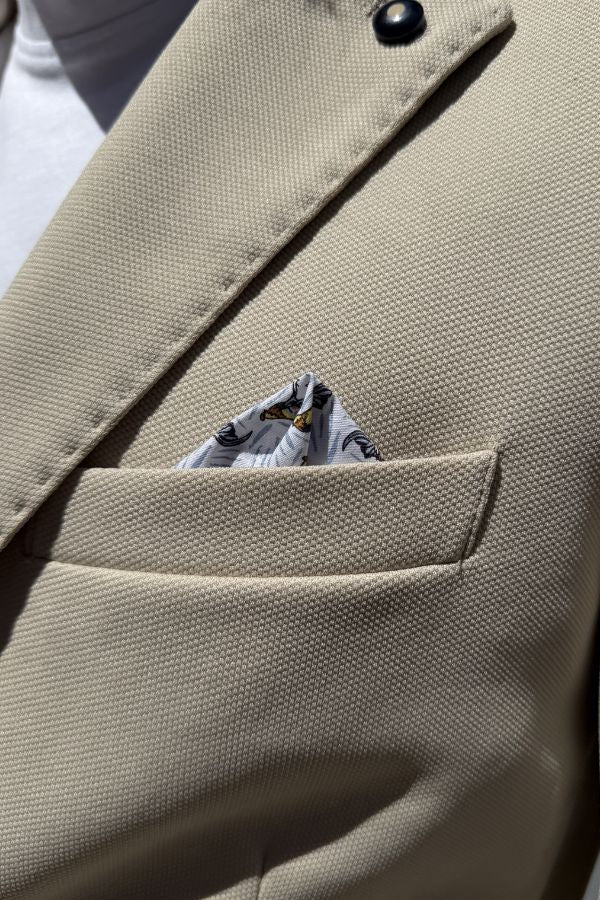 Four Brothers - Blazer Monopetto Beige