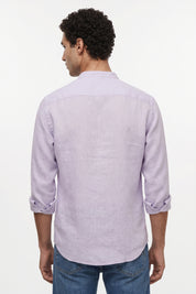 Four Brothers - Camicia Koreana Lilla