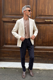 Seinse - Blazer Monopetto Lino Corda