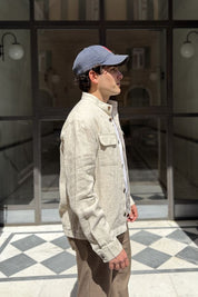 Seinse - Giubbino in Lino Beige