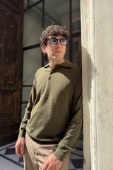 Four Brothers - Polo Manica Lunga Verde