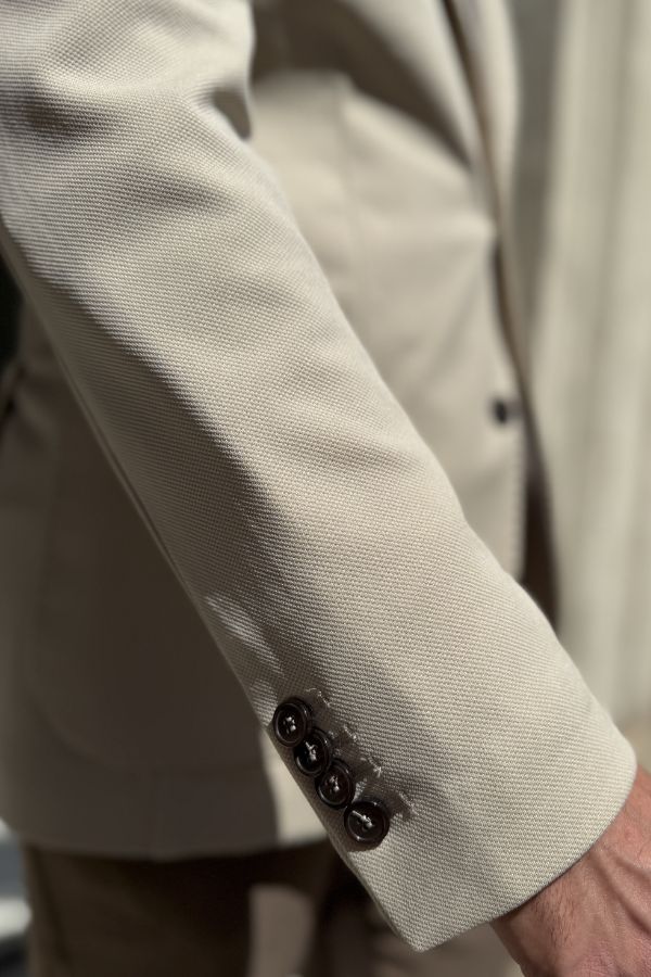 Four Brothers - Blazer Monopetto Beige