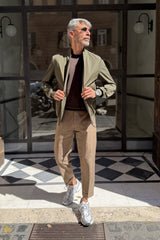 Four Brothers – Bomber Impermeabile Verde Militare