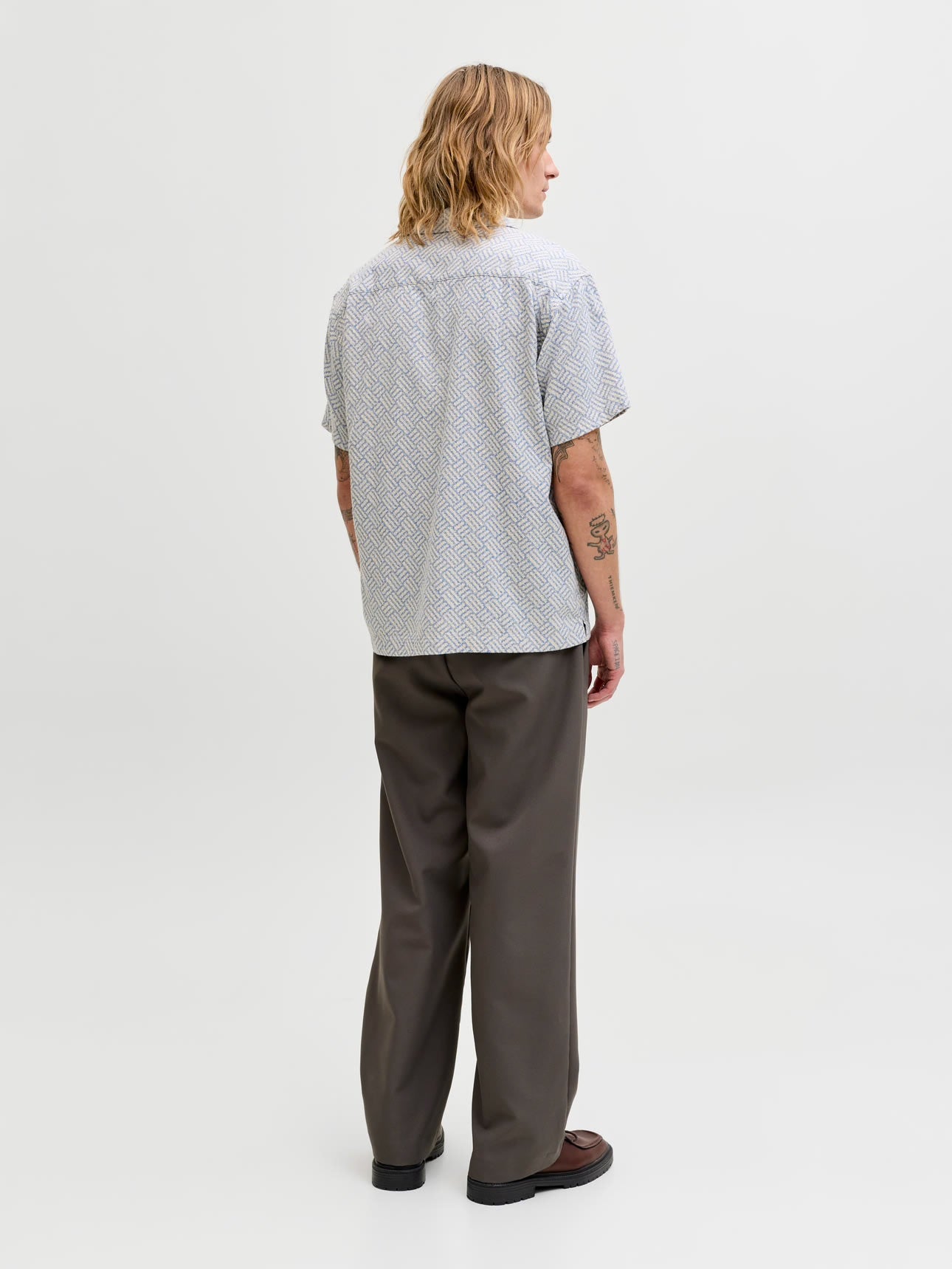 Jack&Jones - Camicia relaxed Ashley Blue