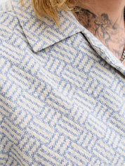 Jack&Jones - Camicia relaxed Ashley Blue