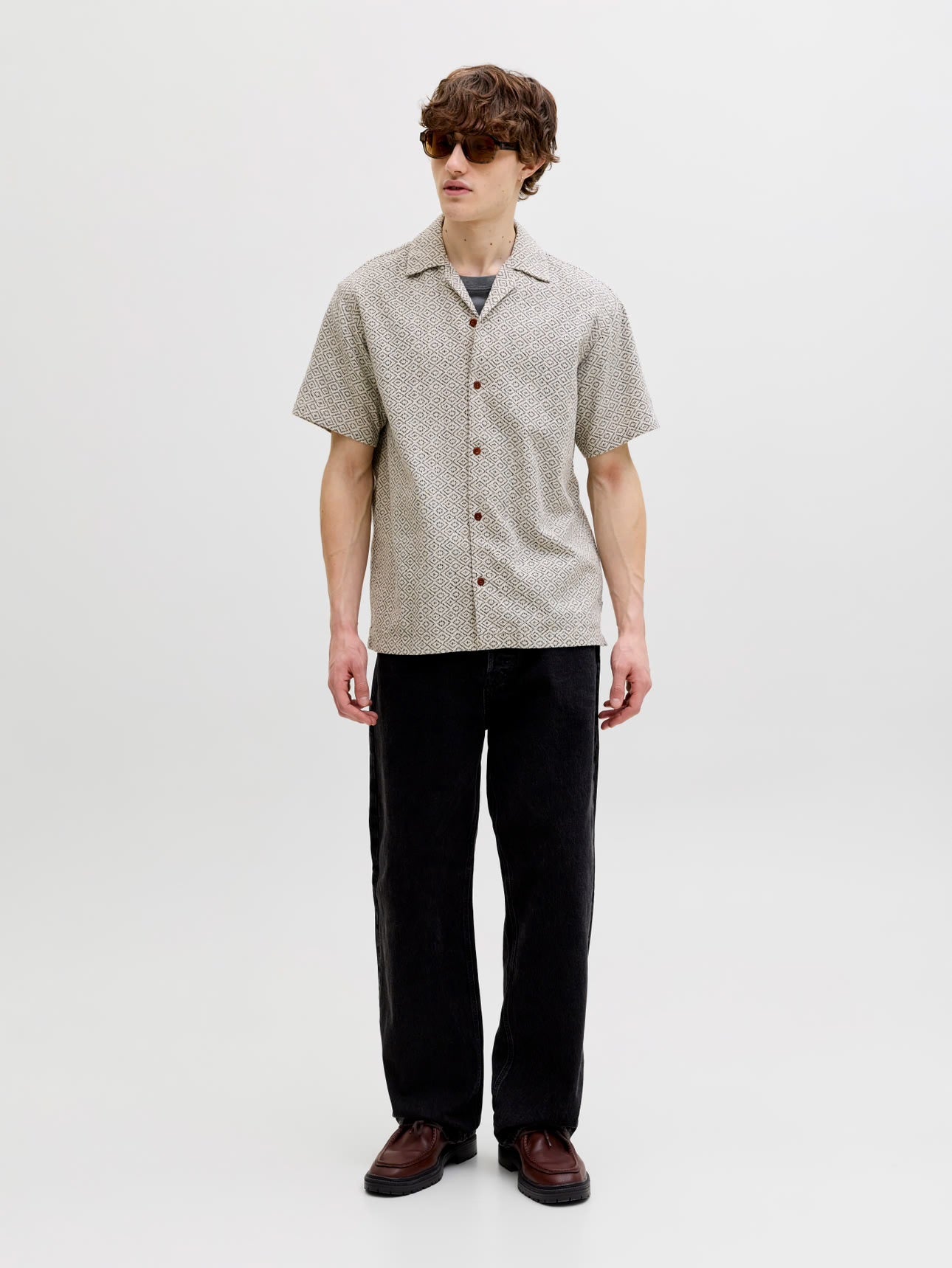 Jack&Jones - Camicia Relaxed Beige