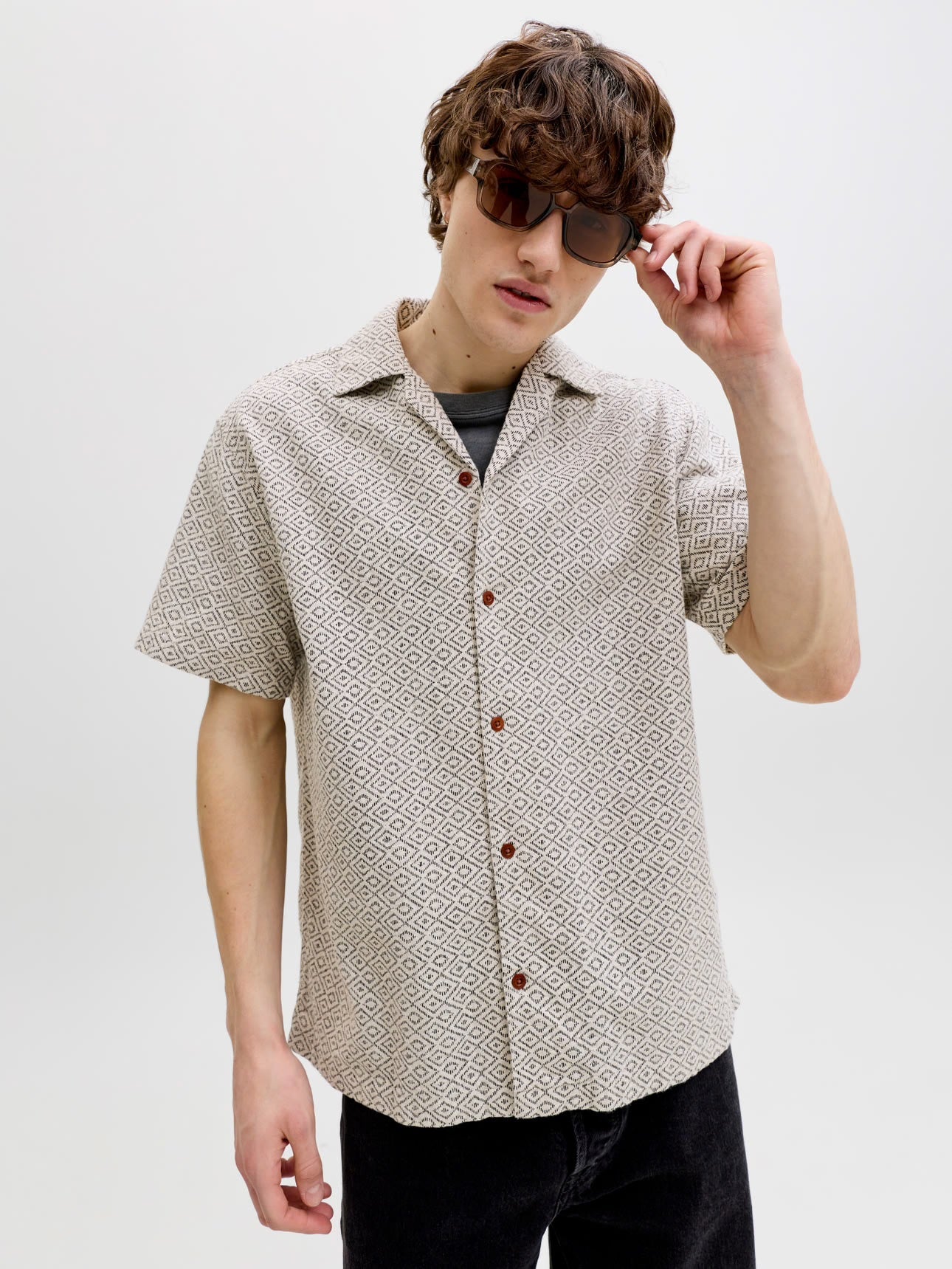 Jack&Jones - Camicia Relaxed Beige